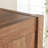 Hutch, Brown finish