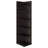 Cappuccino 6-tier Corner Bookcase
