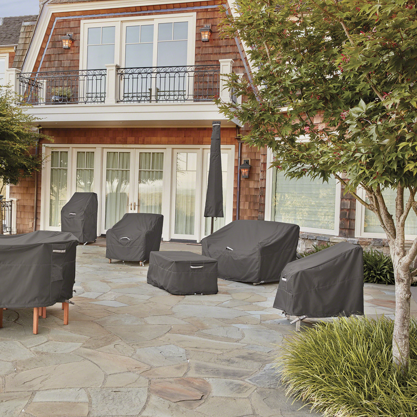 Jaylon Grill Cover - Fits up to 70'', 48" H x 58" W x 30" D