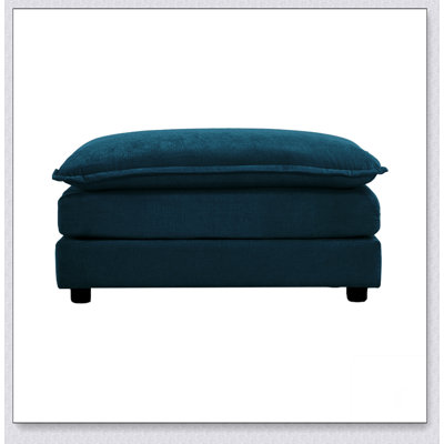 Chenille Fabric Ottomans Footrest to Combine with 2 Seater Sofa, 3 Seater Sofa and 4 Seater Sofa