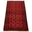 One-of-a-Kind 3'5" x 6'5" 1980s Rectangle Wool Area Rug in Red