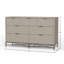 Capra 56" W 7-Drawer Wood Double Dresser-1137111427