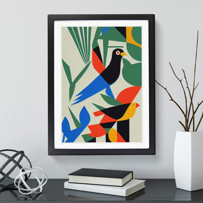 Birds in Abstract - Wall Art