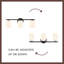 Ezra 22-in Black dimmable Bathroom Vanity Light