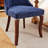 Set Of 2 Dining Chair, Kitchen Chair, Upholstered Accent Chair With Curved Solid Wood Legs, Accent Chair For Living Room-1532360558