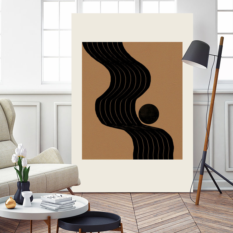 " Composition I " by THE, 72" H x 48" W