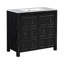 Rangement pour meuble-lavabo 36 po avec lavabo en céramique-511393620