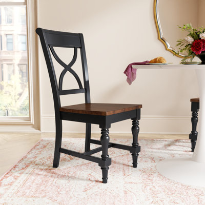 Iestyn 17.25'' H Solid Wood Side Chair