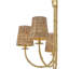 Lustre 5 lumières Ashbury en laiton chaud