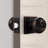 Privacy Door Knobs with Square Rosette, for Bed and Bath Keyless-102830861