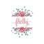 Jolie fleur - impression d'art graphique-52872979-52872980-52872981