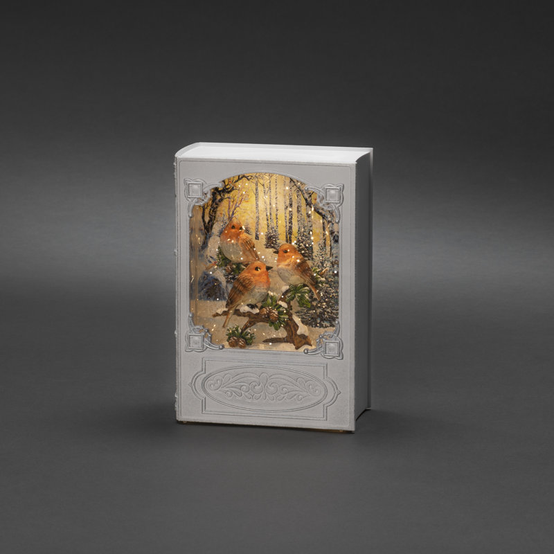 Christmas Bird Snow Globe