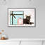 Cat Glam Blue Box - impression sur toile-58872893-58872895