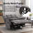 Oversized 44.5"W Upholstered Manual Rocking Recliner-1162036823-1201779261