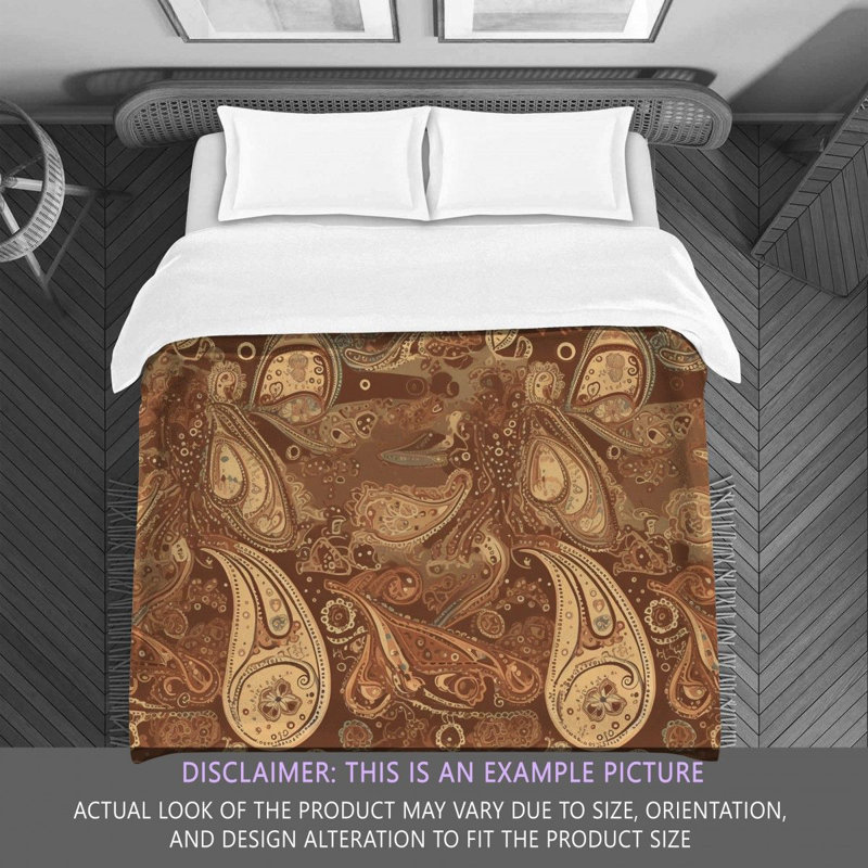 Paisley Bedding, Queen Comforter