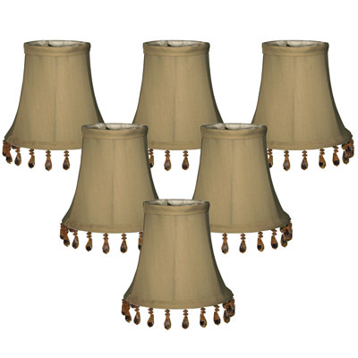 4'' H Silk Bell Candelabra Shade