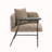 Lounge Relaxing Chair with Small Table and Back Pillow-1431990874