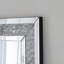 Grand miroir de plancher mural Casmer 