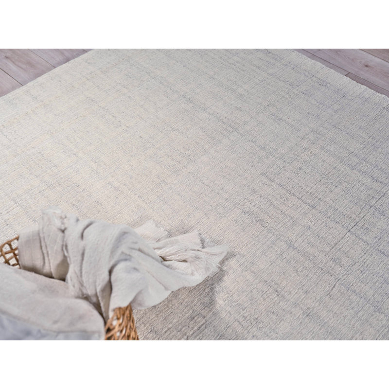 Alpine Hand Loomed Plaid Area Rug, Rectangle 6' x 9'