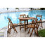 Chaise d'appoint de patio Esacia