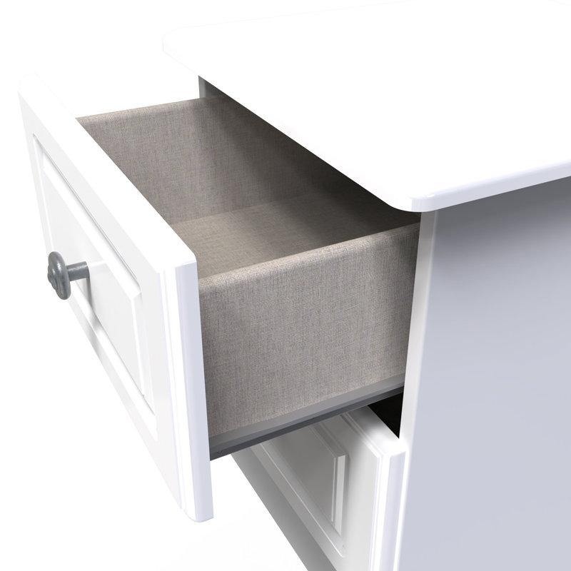 Adala 40cm W Manufactured Wood Bedside Table