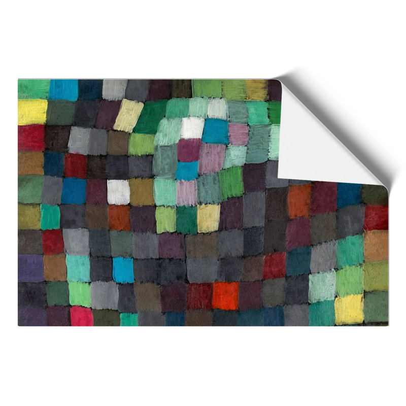 May Picture by Paul Klee - No Frame Painting, 30cm H x 42cm W x 0.1cm D