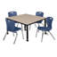 Ensemble de table de salle à manger et de chaises Kee-93832723-93832725-93832735
