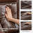 Power Lift Recliner – Massage & Heat, Lay Flat Leather, USB, Cup Holders, Power Headrest, Independent Backrest, Dark Brown-1009350251