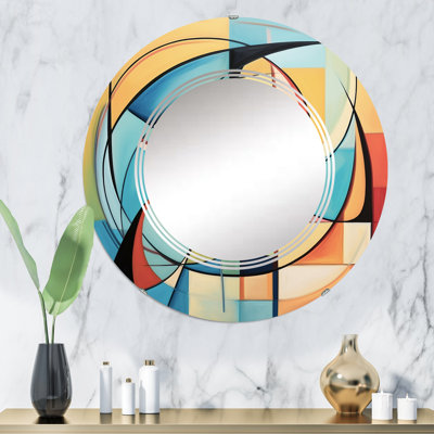 Borovany Circle Wall Mirror