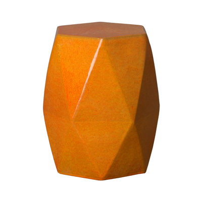 Brilliant Matrix 18"H Garden Stool