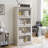 Glass Display Cabinet 4 Tier Glass Display Cabinet Storage Curio Cabinet With Flip Up Glass Doors,Collectors Showcase,Bookcase-197986309