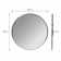 Nelson Round Accent Wall Mirror Rose Gold 30"