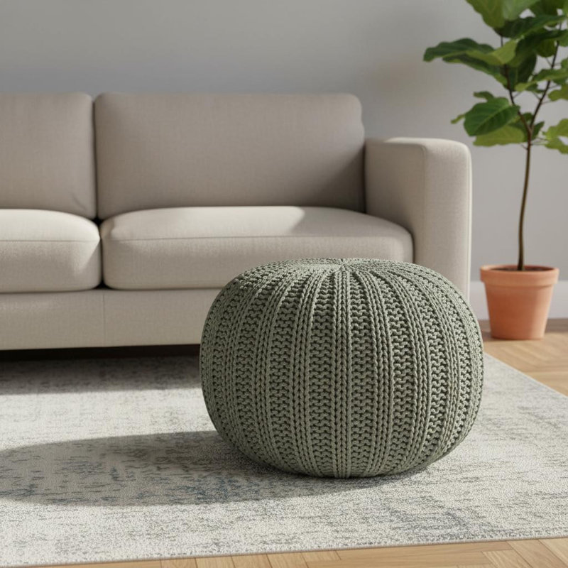 Pouf rond 20 po
