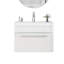 Meuble-lavabo mural 24 po avec lavabo