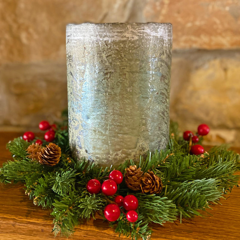 Hafner Adjustable Candle Ring Mini Wreath