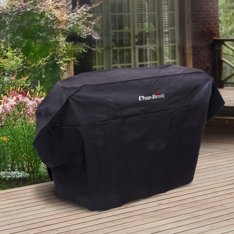 Char-Broil 140 385 - Universal Extra-wide Barbecue Grill Cover, Black