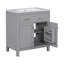 Meuble-lavabo 30 po avec lavabo en céramique-789741739