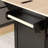 55.7''  MDF Large Kitchen Island With 2 Drop Leaf-274840767