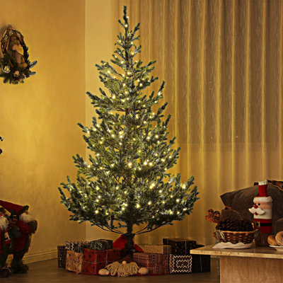 Arbre de Noël artificiel pré-éclairé