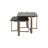 Coffee Table Glass Top Nesting Coffee Table
