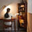 Nut-Brown Solid Wood Corner cabinet