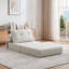 1 Seater Chenille Sofa Bed-1684569930
