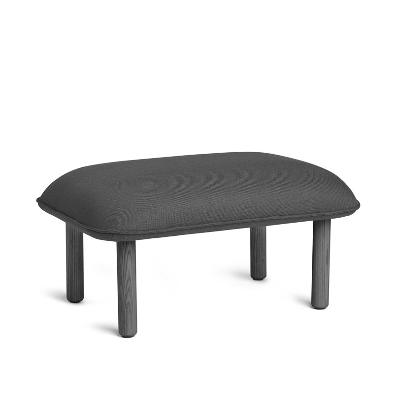 Repose-pieds Brick Qt, Gris foncé, Gris foncé