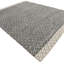 Tapis à motif de treillis gris et gris-631516591