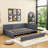 Modern Upholstered Daybed with Twin Trundle-902633058-902453525