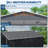 8x8 FT Outdoor Metal Storage Shed, Aluminum Frame Galvanized Steel Tool House with Lockable Door, Waterproof for Garden Backyard Patio-125252236