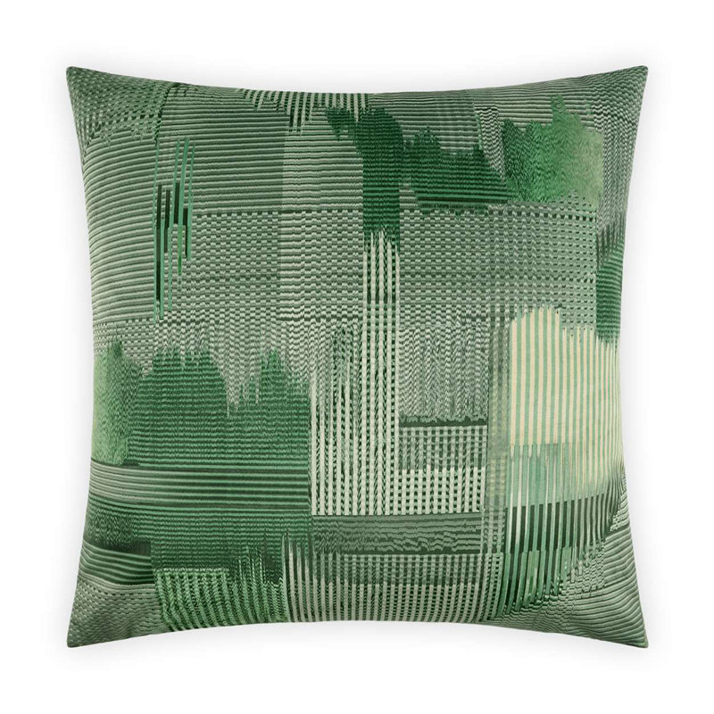 Hurley Pillow Cover & Insert, Bolster 14"H x 42"W, Green