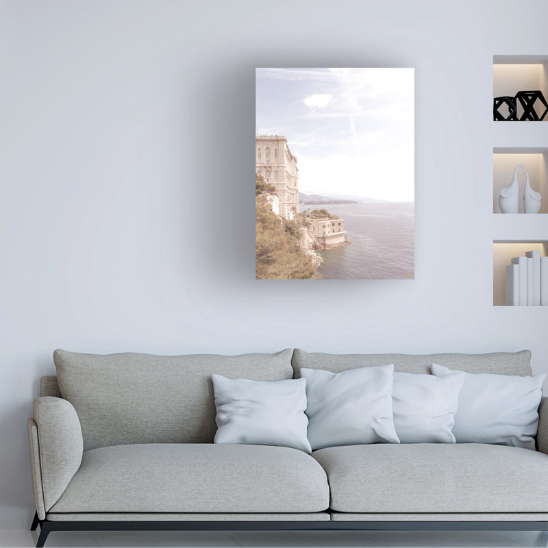 «Life Beautifulee Monte Carlo Bluff», art sur toile, H 47 po x l 35 po