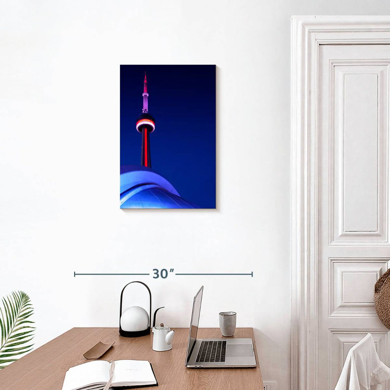 Aime CN Tower Spire Lights, 24" H x 16" W