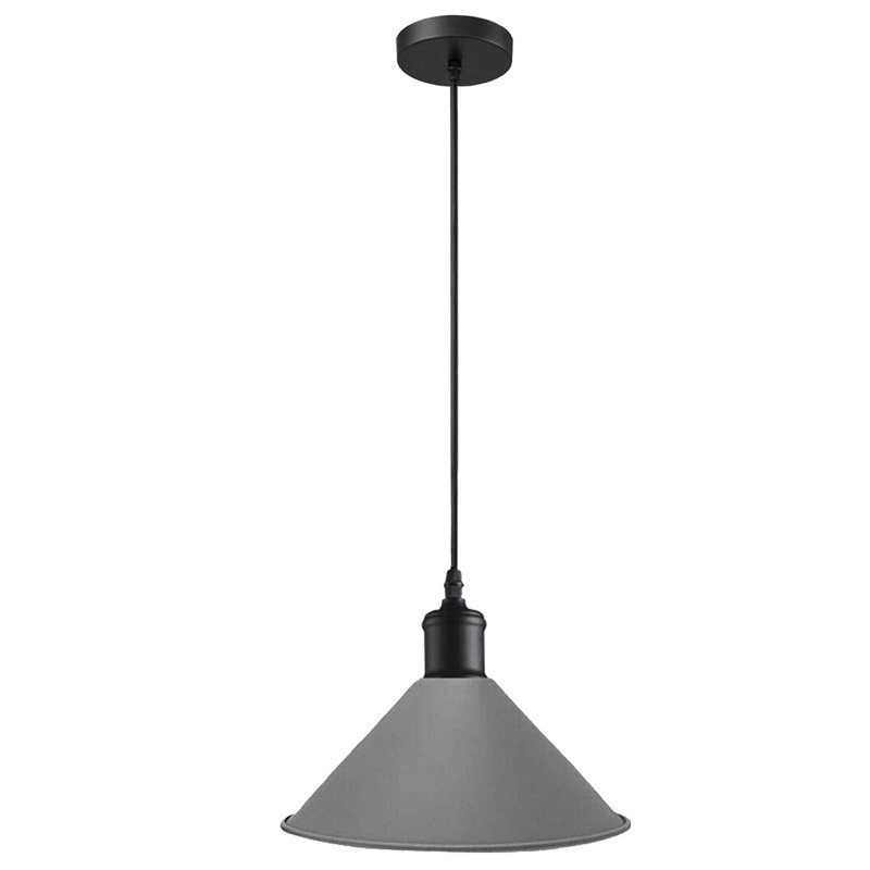Lennie 1 - Light Dome Pendant, Grey